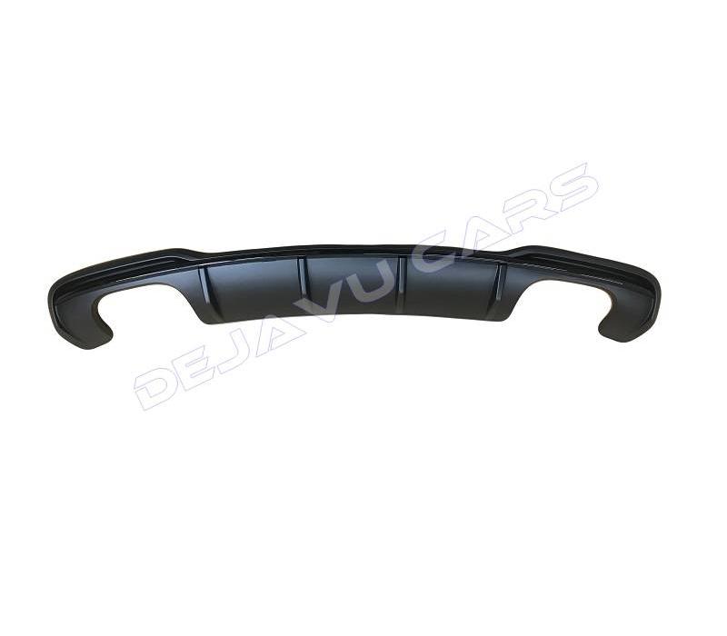 S3 Look Diffuser Black Edition for Audi A3 8V (S line rear bumper)