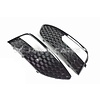 RS3 Look Fog light grille Piano Black Edition for Audi A3 8V