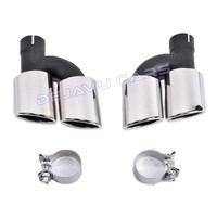 S line Look Diffuser + Exhaust tail pipes for Audi A4 B8