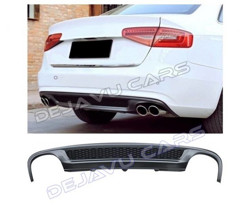 S line Look Diffuser for Audi A4 B8