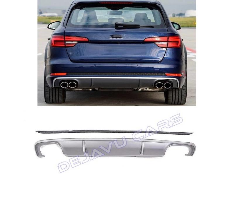 S4 Look Diffusor für Audi A4 B9