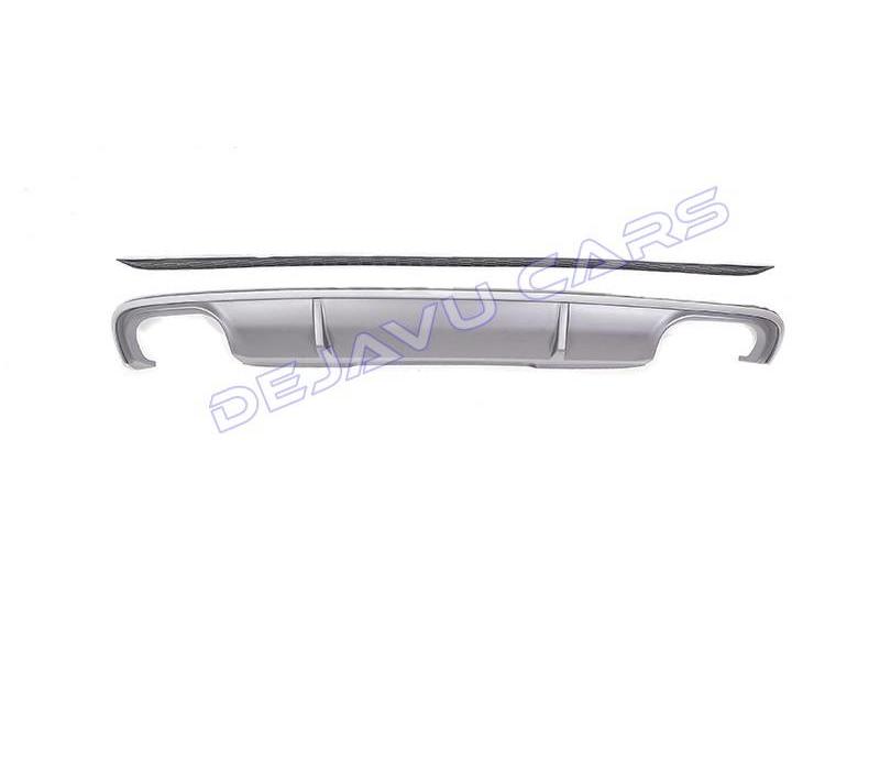 S4 Look Diffuser + Exhaust tail pipes for Audi A4 B9