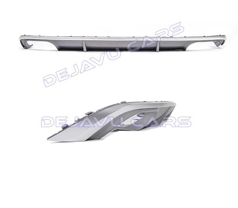 S4 Look Diffuser + Exhaust tail pipes for Audi A4 B9