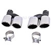 OEM Line ® S Look Exhaust Tail pipes set for Audi S3 S4 S5 S6 S7 S8 SQ3 SQ5 SQ7