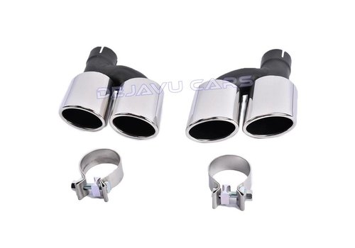 OEM LINE® S Look Exhaust Tail pipes set for Audi S3 S4 S5 S6 S7 S8 SQ3 SQ5 SQ7