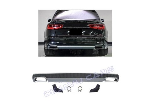 OEM Line ® S line Facelift Look Diffuser for Audi A6 C7 4G / S line / S6