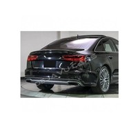 S line Facelift Look Diffusor + Auspuffblenden für Audi A6 C7 4G / S line / S6