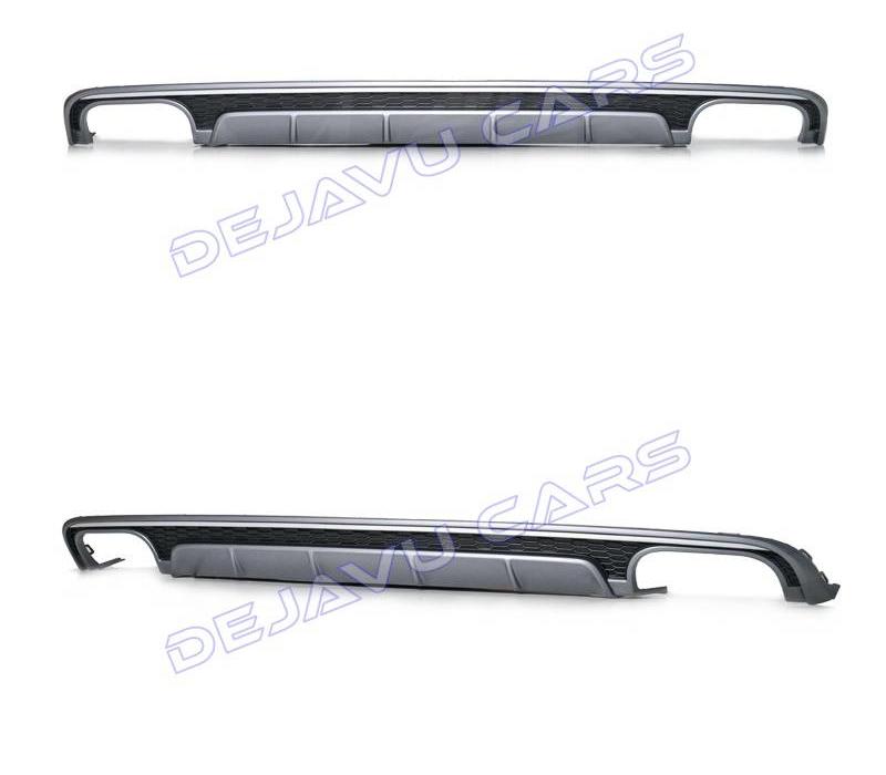 S6 Look Diffuser for Audi A6 C7.5 Facelift