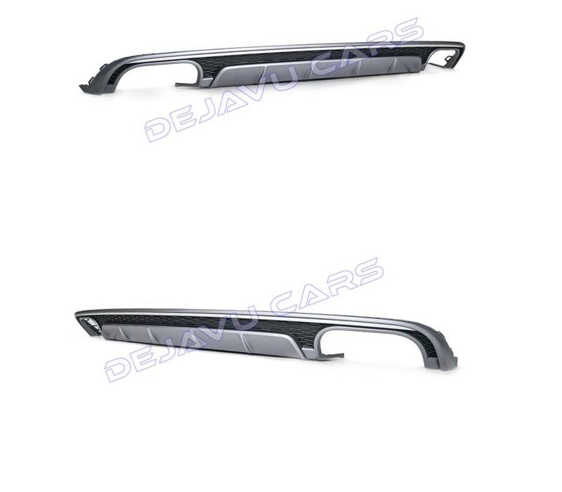 S6 Look Diffuser for Audi A6 C7.5 Facelift