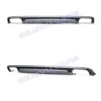 S6 Look Diffuser + Exhaust tail pipes for Audi A6 C7.5 Facelift