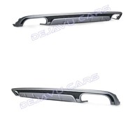 S6 Look Diffuser + Exhaust tail pipes for Audi A6 C7.5 Facelift