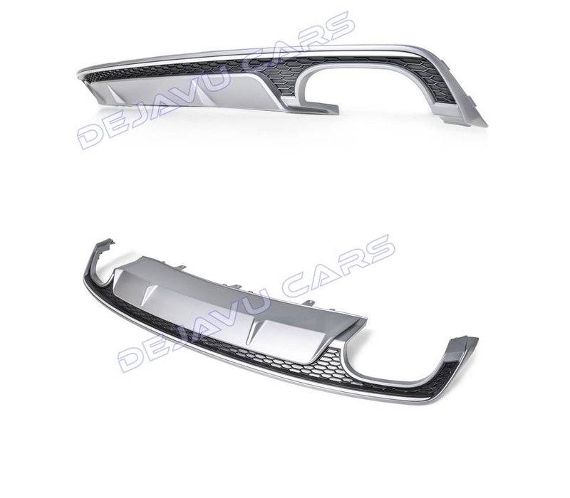 S7 Look Diffuser + Exhaust tail pipes for Audi A7 4G