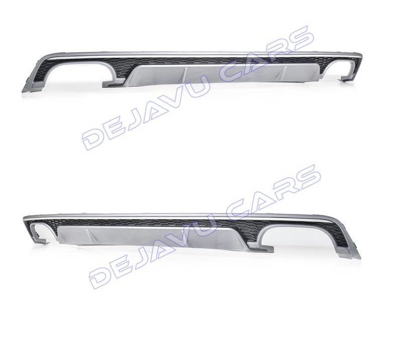 S7 Look Diffuser + Exhaust tail pipes for Audi A7 4G