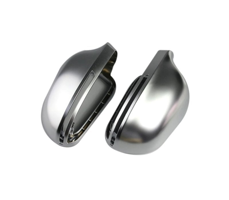 Matt Chrome Mirror Caps for Audi A3 S3 A4 S4 A5 S5 A6 S6 A8 S8 Q3 RS Q3