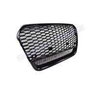 RS6 Look Front Grill Black Edition  for Audi A6 C7 4G