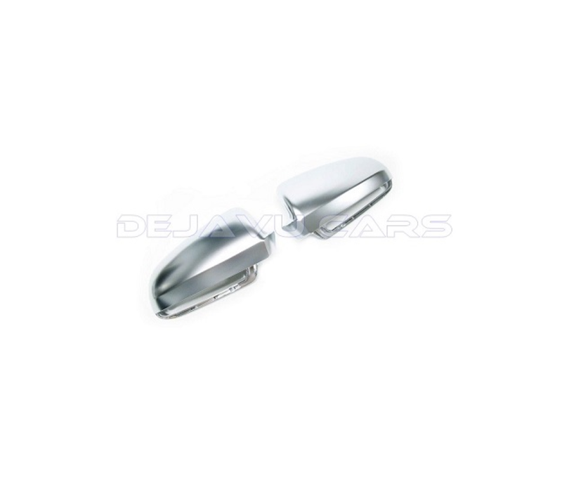 Mat Chrome Spiegelkappen voor Audi A3 A4 A6