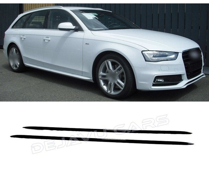 S line Look Side Skirts voor Audi A4 A5 A6