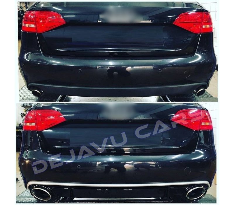 RS4 Look Diffusor für Audi A4 B8