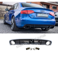 RS4 Look Diffusor für Audi A4 B8