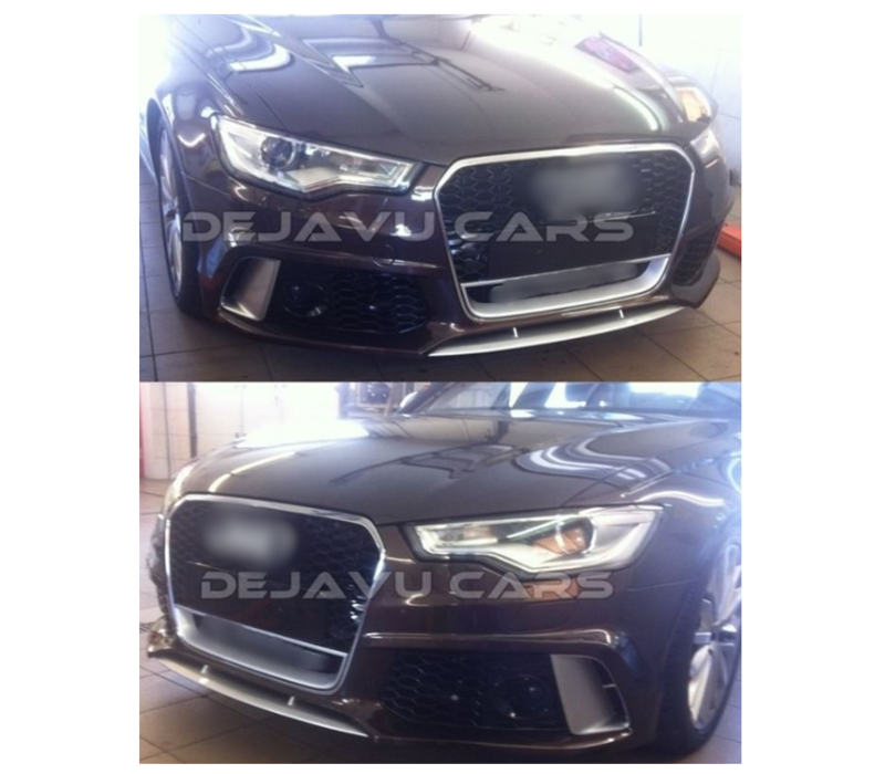 RS6 Look Front bumper for Audi A6 C7 4G / S line / S6