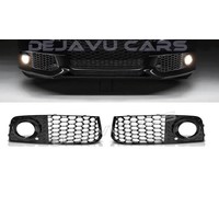 RS Look Fog Light Grilles for Audi A4 / S4 / S line