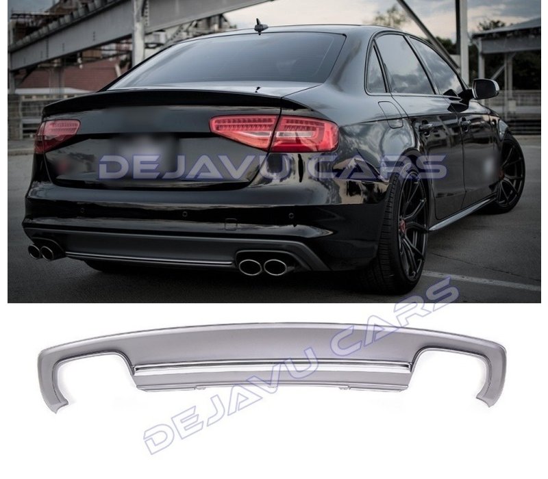 S4 Look Diffuser voor Audi A4 B8.5