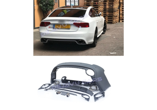 OEM Line ® RS5 Look Rear bumper für Audi A5 8T Sportback
