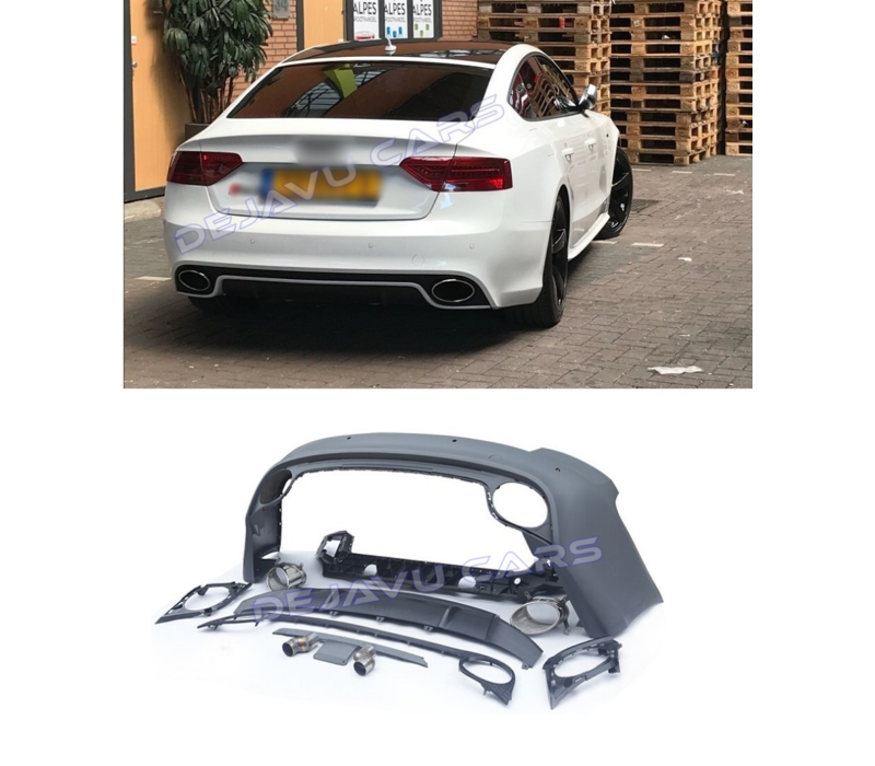 RS5 Look Rear bumper für Audi A5 8T Sportback