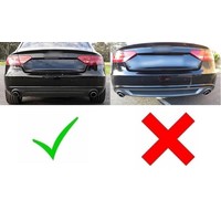 S5 Look Diffuser voor Audi A5 8T Sportback