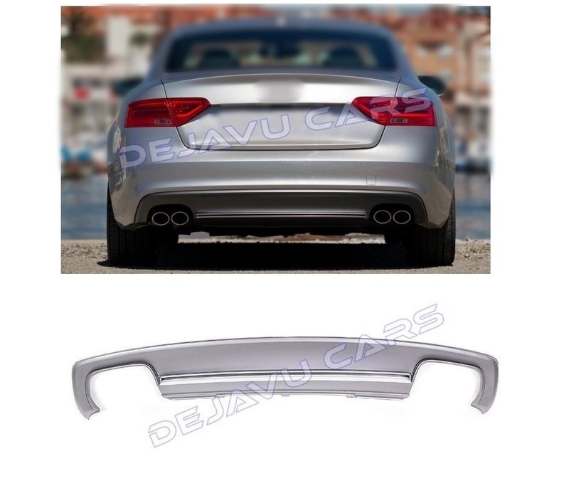 S5 Look Diffuser voor Audi A5 8T Sportback