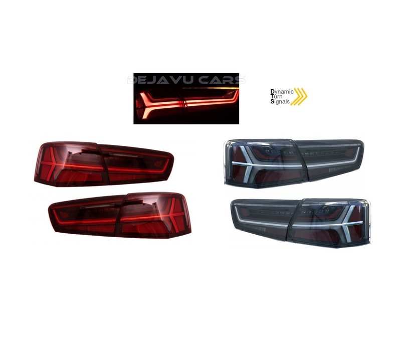 Facelift Look LED Tail Lights for Audi A6 C7 4G (Saloon)