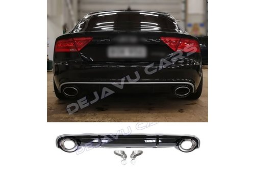 OEM Line ® RS7 Look Diffuser for Audi A7 4G Sportback