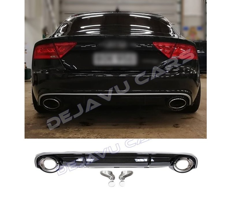 RS7 Look Diffuser for Audi A7 4G Sportback