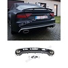 OEM Line ®  RS7 Look Diffuser + Uitlaat sierstukken voor Audi A7 4G