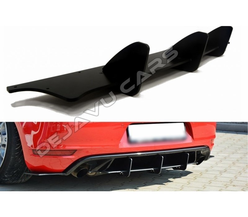 Aggressive Diffuser for Volkswagen Golf 6 GTI / Edition 35 / ED35 / 35TH