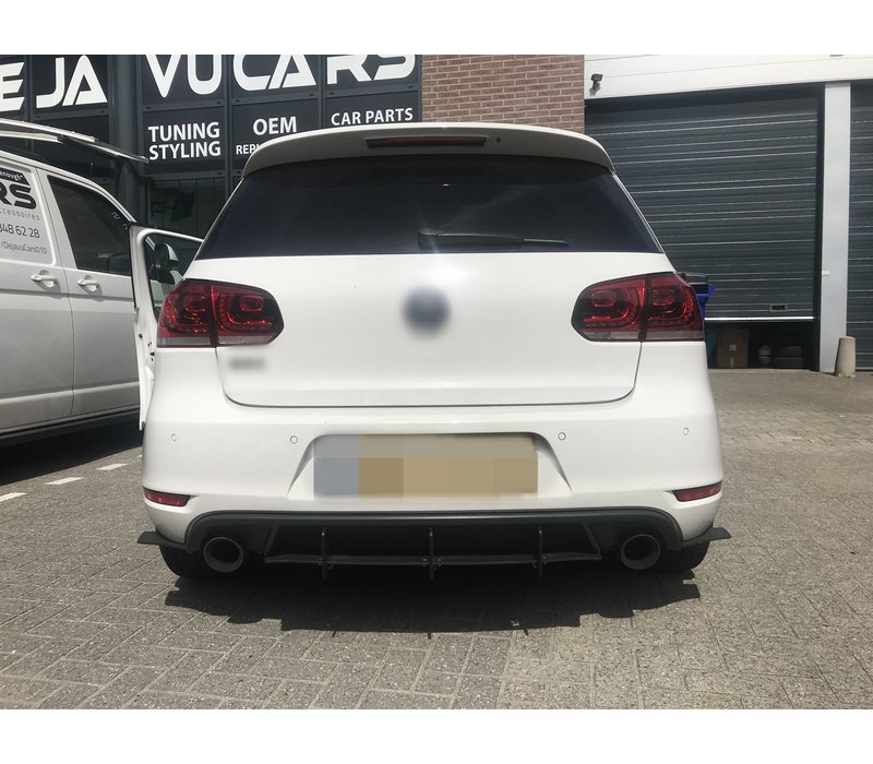 Aggressive Diffusor für Volkswagen Golf 6 GTI / Edition 35 / ED35 / 35TH