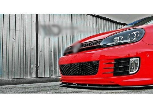 Maxton Design Front Splitter voor Volkswagen Golf 6 GTI 35TH EDITION 35 - VER.2