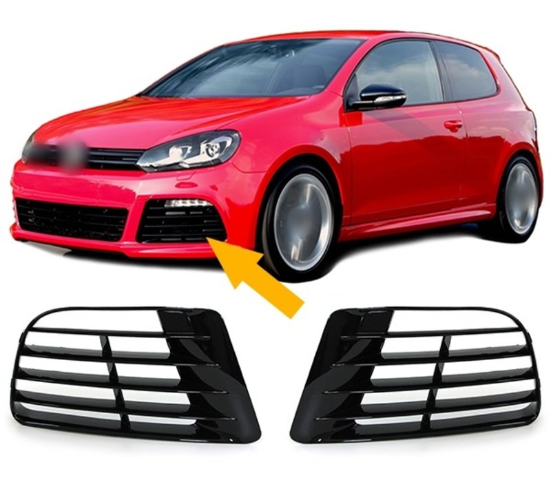 Bumper Grill voor Volkswagen Golf 6 R20