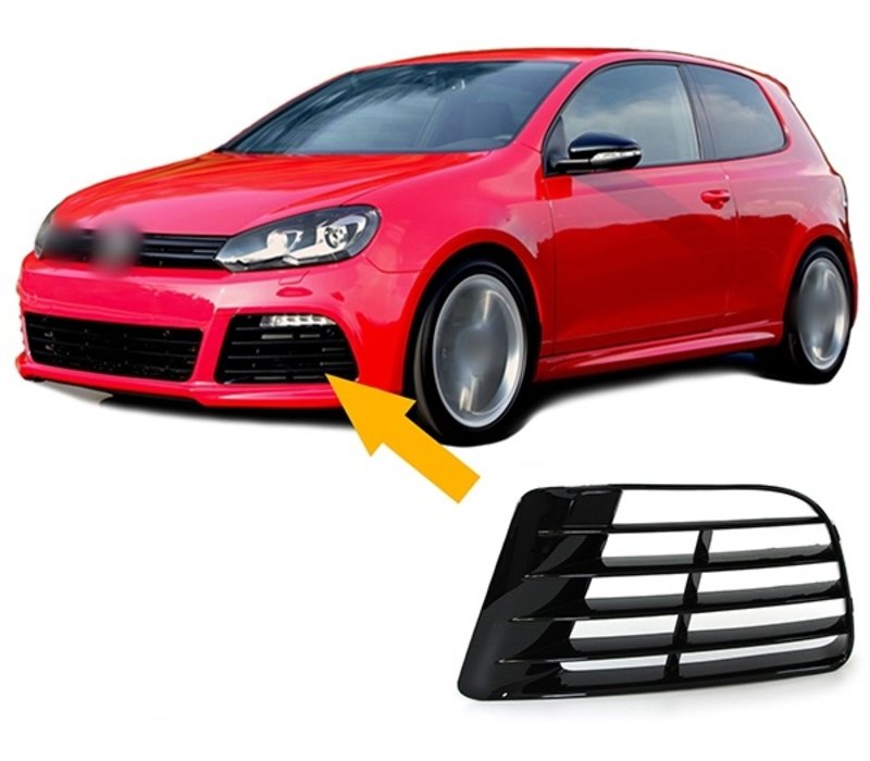 Bumper Grill voor Volkswagen Golf 6 R20