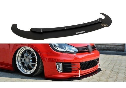 Maxton Design Racing Front Splitter voor Volkswagen Golf 6 GTI 35TH EDITION 35