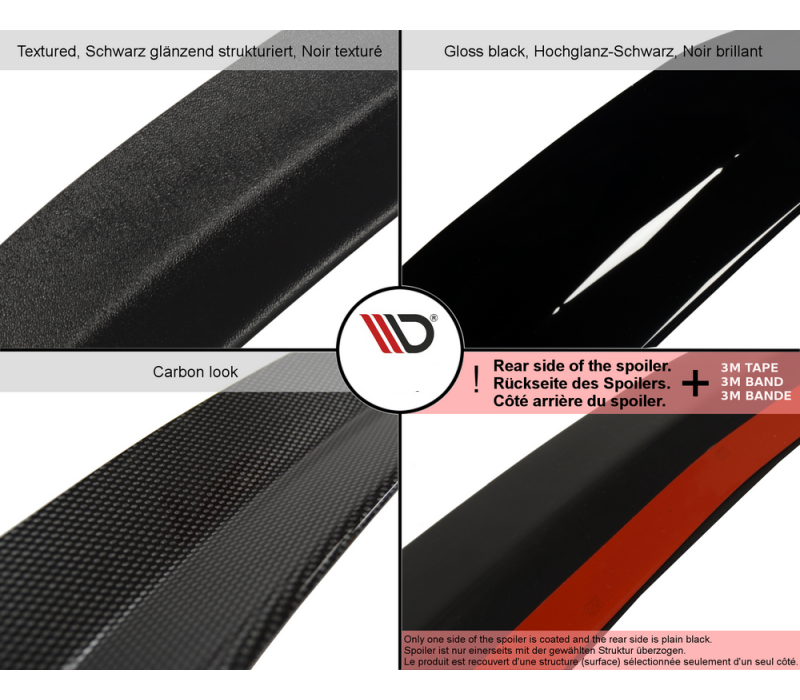 Roof Spoiler Extension for Volkswagen Golf 6 GTI / GTD / R20 / R line