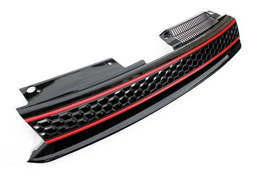 OEM Line ® GTI Look Badgeless Kühlergrill für Volkswagen Golf 6