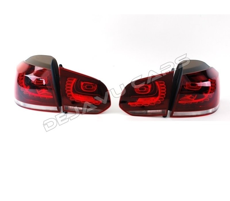 R20 / GTI Look LED Tail Lights for Volkswagen Golf 6