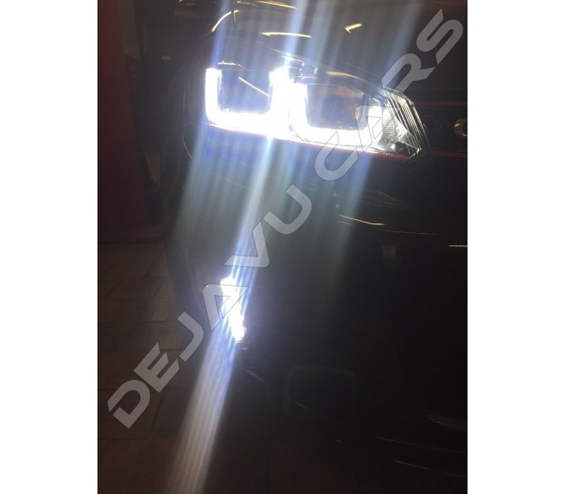 Xenon Look U-LED Koplampen voor Volkswagen Golf 6