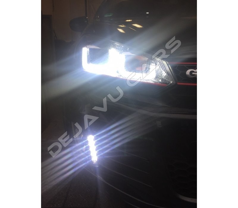 Xenon Look U-LED Headlights for Volkswagen Golf 6