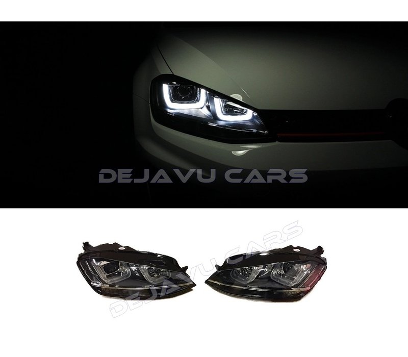 veerboot Sleutel Voor u Xenon Look LED Koplampen voor Volkswagen Golf 7 - WWW.DEJAVUCARS.EU