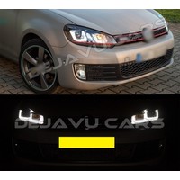 Xenon Look U-LED Scheinwerfer für Volkswagen Golf 6