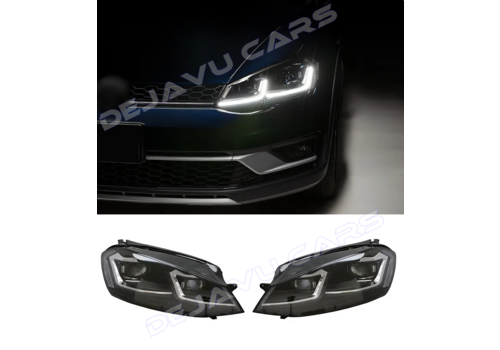 OEM Line ® Facelift Look Full LED Matrix Headlights with Start Up Animation for Volkswagen Golf 7