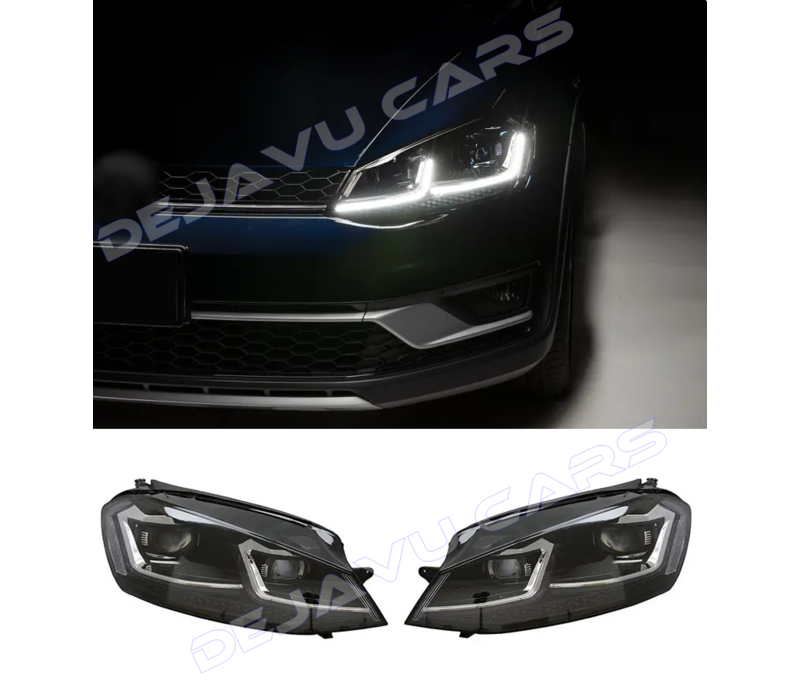 Facelift Look Volledig LED Matrix Koplampen met Start Up Animation voor Volkswagen Golf 7