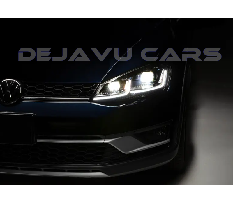 Facelift Look Voll LED Matrix Scheinwerfer mit Start Up Animation für Volkswagen Golf 7